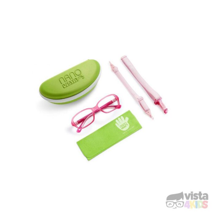 Armazón Nano Replay Talla 46 para niña de 6 a 7 años Rosa Cristal con Rosa - Imagen 5