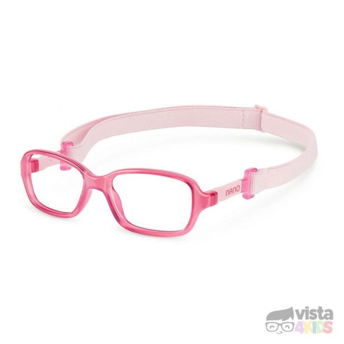 Armazón Nano Replay Talla 46 para niña de 6 a 7 años Rosa Cristal con Rosa - Imagen 2