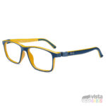 Armazones Nano Fanboy Talla 52 para niños de 14 a 16 años en adelante color Azul Navy - Amarillo