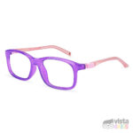 Armazón Nano Sleek Arcade para niña de 5 a 8 años Talla 46 color morado cristal / rosa