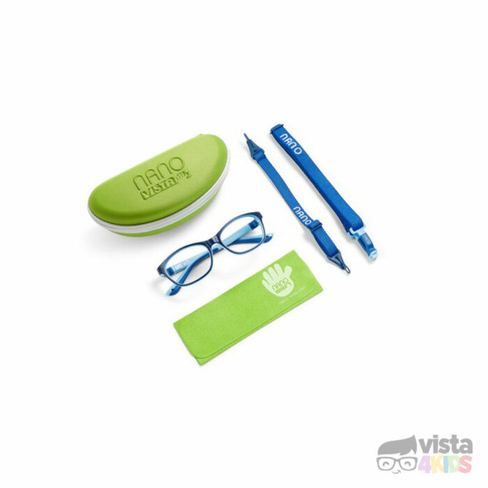 Armazón Nano Camper Talla 46 para niños de 6 a 7 años Azul Mate con Celeste Claro - Imagen 5