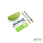 Armazón Nano Fanboy Talla 54 para niños de 14 años en adelante Azul Mate con Gris - Imagen 5