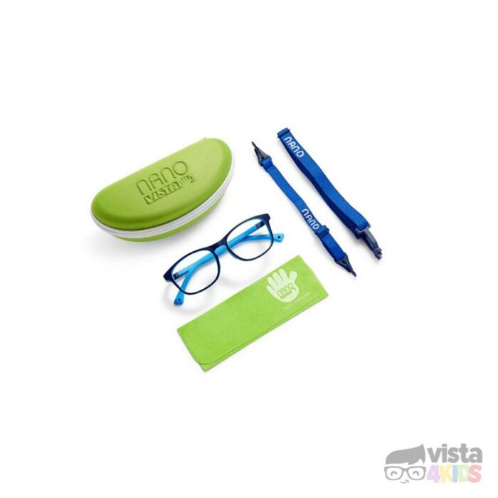 Armazón Nano Power Up Talla 50 para niño de 10 - 11 años color Azul Marino con Azul - Imagen 5