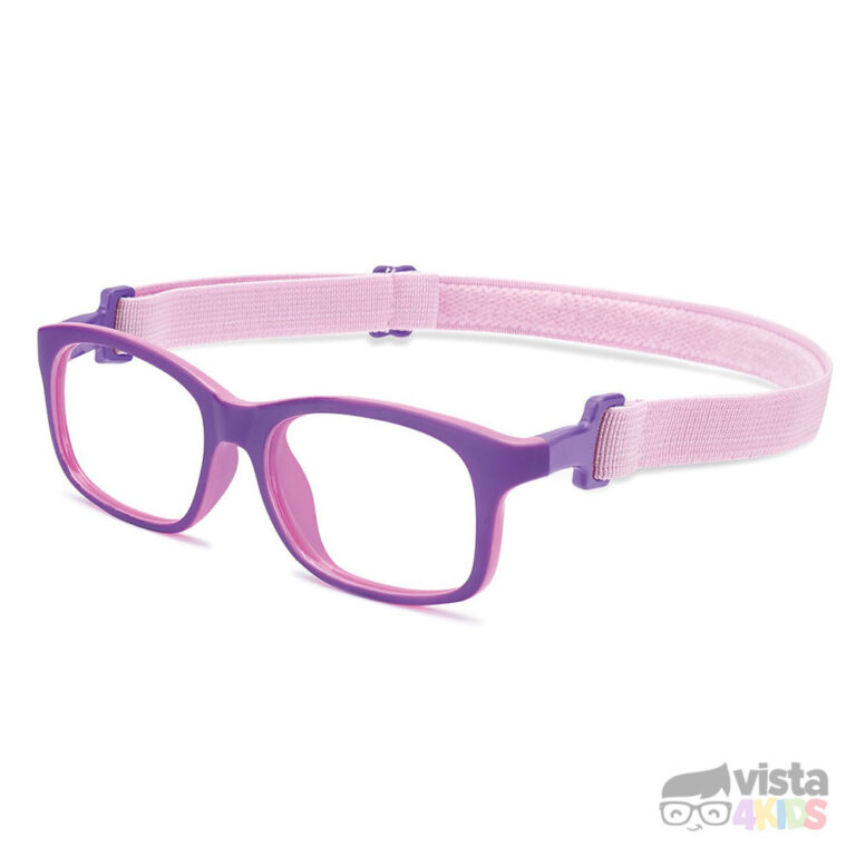 Gafas Nano Arcade Solar Clip Talla 48 para niña de 9 - 10 años purpura mate con rosado - Imagen 2
