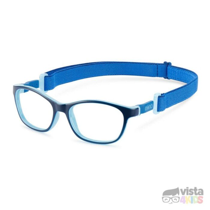 Armazón Nano Camper Talla 46 para niños de 6 a 7 años Azul Mate con Celeste Claro - Imagen 2