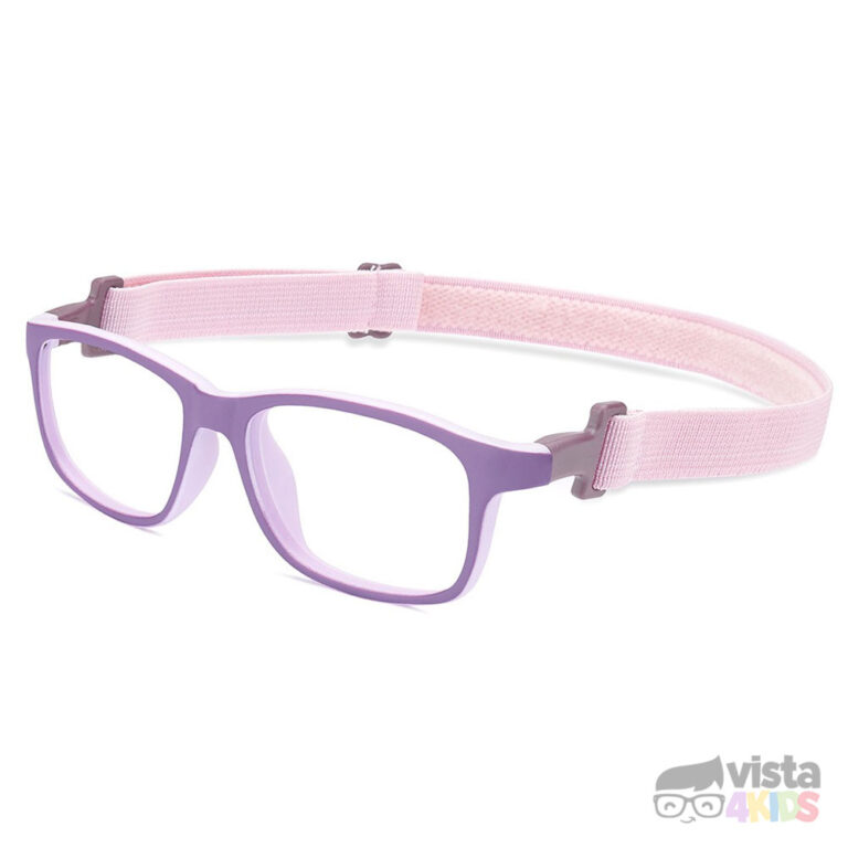 Gafas Nano Fangame Solar Clip Talla 50 para niña de 12 a 14 años Lila Mate - Morado - Imagen 2