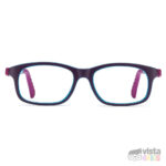 Gafas Nano Arcade Solar Clip Talla 48 para niña de 9 - 10 años púrpura mate con turquesa - Imagen 3