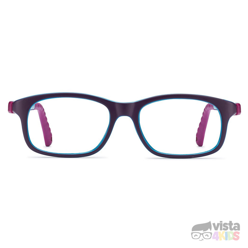 Gafas Nano Arcade Solar Clip Talla 48 para ni a de 9 10 a os p rpura mate con turquesa