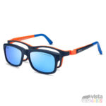 Gafas Nano Crew Solar Clip Cal. 46 para niños de 7 a 8 años color azul marino