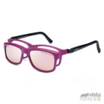 Gafas Nano Crew Solar Clip Talla 46 para niñas de 7 a 8 años frambuesa con negro mate