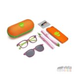 Gafas Nano Fangame Solar Clip Talla 50 para niña de 12 a 14 años Lila Mate - Morado - Imagen 5