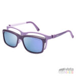 Gafas Nano Fangame Solar Clip Talla 50 para niña de 12 a 14 años Lila Mate - Morado
