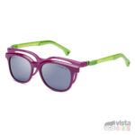 Gafas Nano Pixel Solar Clip Cal. 46 para niñas de 7 a 8 años color Frambuesa Cristal