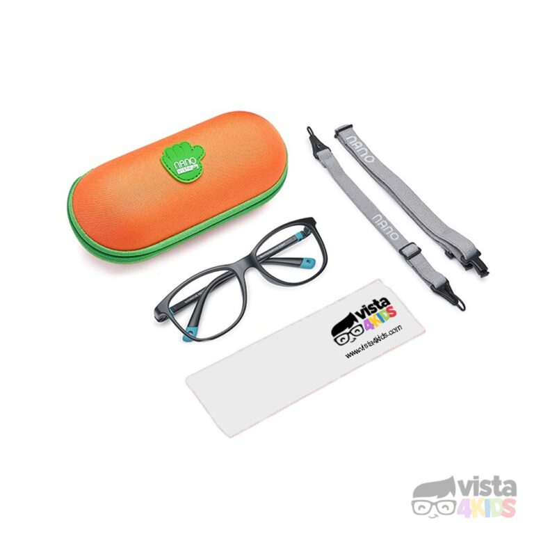 Armazón Nano Quest Talla 48 para niños de 9 - 10 años Negro con Turqueza - Imagen 5