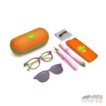 Gafas Nano Pixel Solar Clip Cal. 46 para niñas de 7 a 8 años color Frambuesa Cristal - Imagen 5