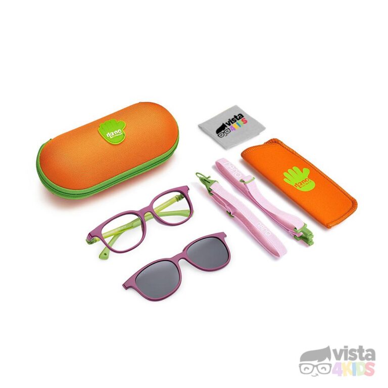 Gafas Nano Pixel Solar Clip Cal. 46 para niñas de 7 a 8 años color Frambuesa Cristal - Imagen 5