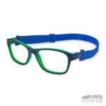Gafas Nano Solar Clip Gaikai 45 para niñ@ de 5 a 6 años color azul mate - verde - Imagen 2