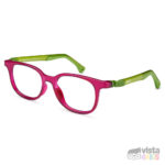 Armazón Nano Pixel Talla 46 para niña de 7 - 8 años color frambuesa cristal con verde
