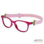 Armazón Nano Pixel Talla 46 para niña de 7 - 8 años color frambuesa cristal con verde - Imagen 2