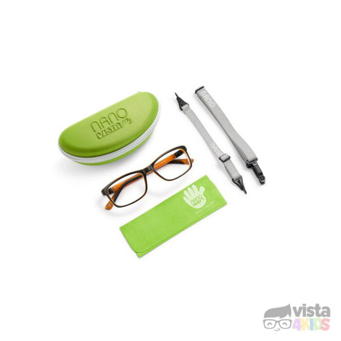 Armazón Nano Fangame Talla 52 para niño de 12 a 13 años Negro con Naranja - Imagen 5