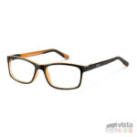 Armazón Nano Fangame Talla 52 para niño de 12 a 13 años Negro con Naranja