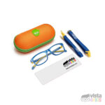 Armazones Nano Sleek Crew Talla 46 para niños de 7 a 8 años azul cristal con mostaza - Imagen 5