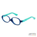 Armazón Nano Clipping Talla 46 para niño de 6 a 7 años Azul Mate con Verde