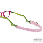 Armazón Nano Pixel Talla 46 para niña de 7 - 8 años color frambuesa cristal con verde - Imagen 4