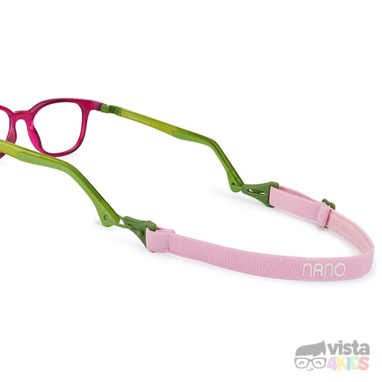 Armazón Nano Pixel Talla 46 para niña de 7 - 8 años color frambuesa cristal con verde - Imagen 4