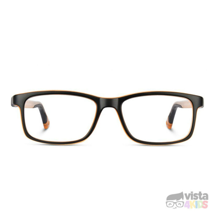 Armazón Nano Fangame Talla 52 para niño de 12 a 13 años Negro con Naranja - Imagen 3