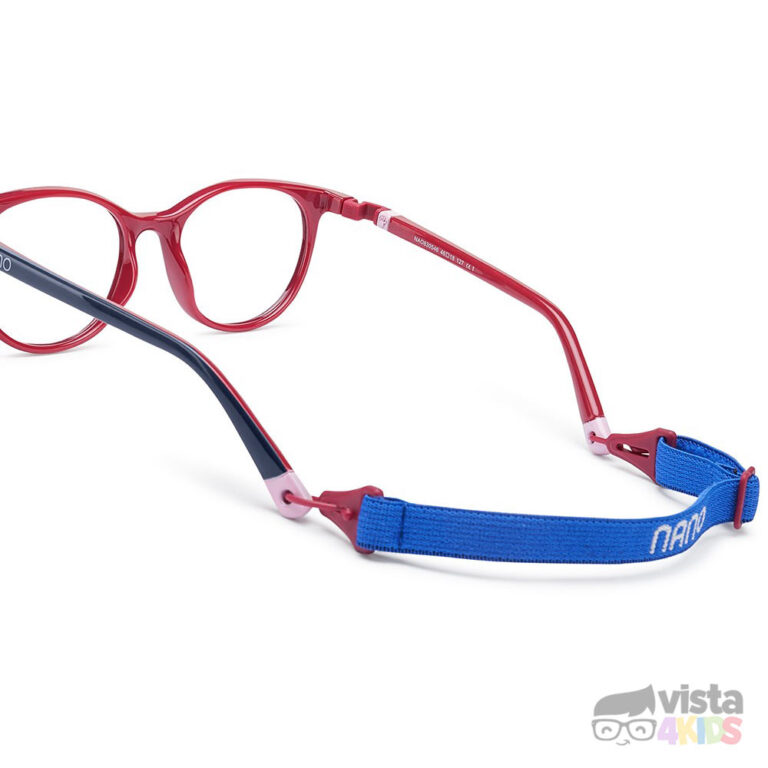 Marcos-para-lentes-marca-Nano-Glitch-Talla-50-para-niños-de-14-a-16-años Armazones Nano Glitch Talla 50 para niños de 11 a 13 años color azul marino con vino - Imagen 4