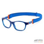Armazón Nano Camper Talla 48 para niños de 8 a 9 años Azul Cristal con Naranja - Imagen 2