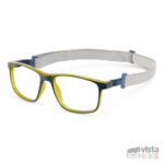 Armazón Nano Fanboy Talla 52 para niños de 12 a 13 años Azul Mate con Verde - Imagen 2