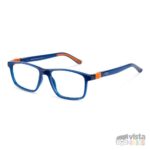 Armazón Nano Fanboy Talla 54 para niños de 14 años en adelante Azul Cristal con Naranja Mate