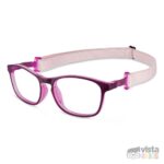 Armazón Nano Power Up Talla 48 para niñas de 8 - 9 años Morado Mate con Fucsia - Imagen 2