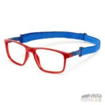 Armazón Nano Fanboy Talla 52 para niños de 12 a 13 años Rojo Cristal con Azul - Imagen 2