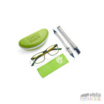 Armazón Nano Fanboy Talla 52 para niños de 12 a 13 años Azul Mate con Verde - Imagen 5
