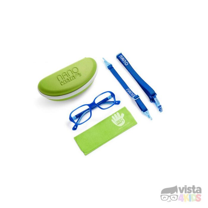 Armazón Nano Replay Talla 46 para niños de 6 - 7 años Azul Cristal con Azul - Imagen 5