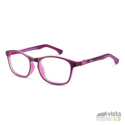 Armazón Nano Power Up Talla 48 para niñas de 8 - 9 años Morado Mate con Fucsia