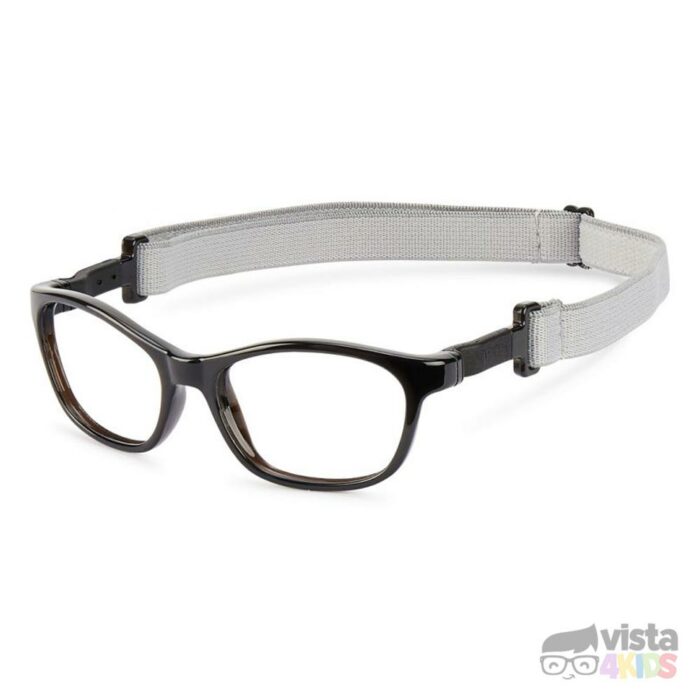 Armazón Nano Camper Talla 48 para niños de 8 a 9 años Negro Cristal con Gris - Imagen 2