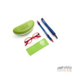 Armazón Nano Clipping Talla 46 para niño de 6 - 7 años Rojo Cristal con Azul - Imagen 5