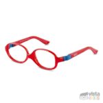 Armazón Nano Clipping Talla 46 para niño de 6 - 7 años Rojo Cristal con Azul