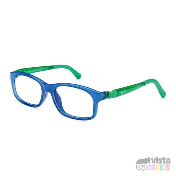 Armazón Nano Arcade Talla 48 para niños de 8 - 9 años Azul con Verde