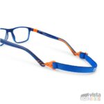 Armazón Nano Fanboy Talla 54 para niños de 14 años en adelante Azul Cristal con Naranja Mate - Imagen 4