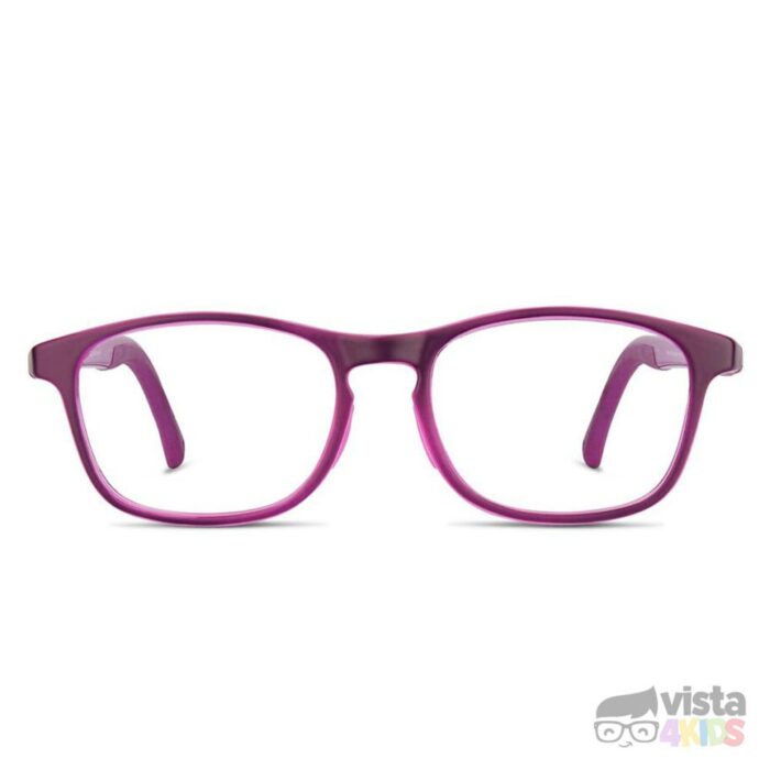 Lentes-nano-juveniles Armazón Nano Power Up Talla 48 para niñas de 8 - 9 años Morado Mate con Fucsia - Imagen 3