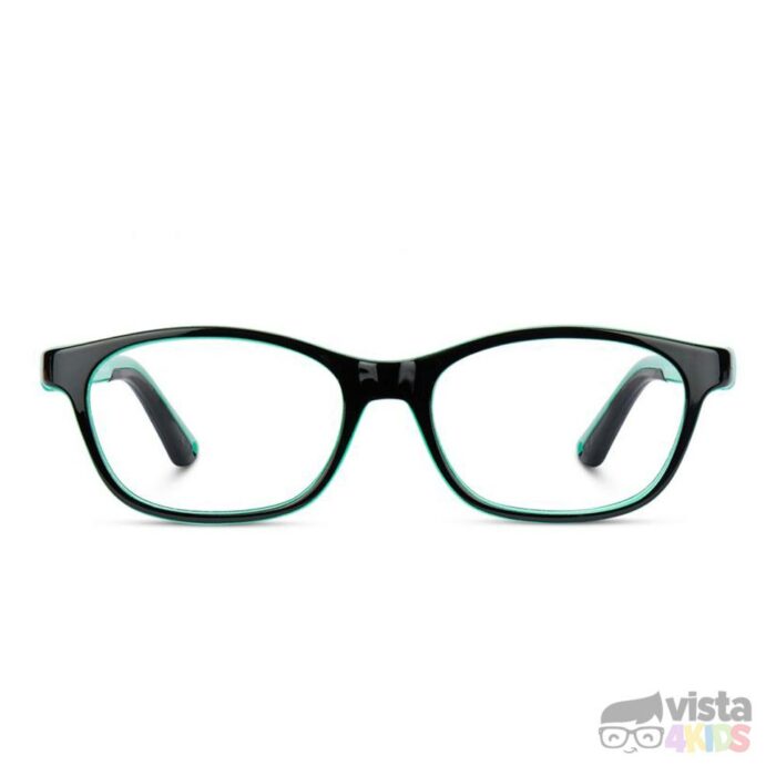 Armazón Nano Camper Talla 46 para niño de 6 - 7 años Negro con Verde Jade - Imagen 3