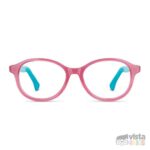 Armazón Nano Sprite Talla 46 para niña de 6 - 7 años Rosa Cristal con Celeste Claro Mate - Imagen 3