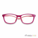 Armazón FlexiBasic para niñas de 8 a 10 años Talla 48 rosa con rosado - Imagen 2