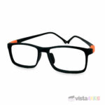 Armazón FlexiBasic para niños de +14 años Negro con Naranja