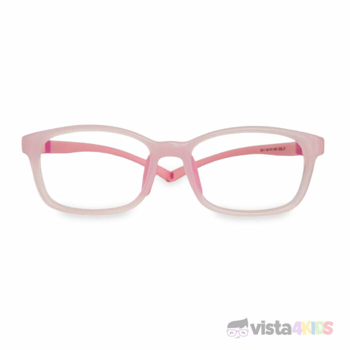 Armazón FlexiBasic para niñas de 8 a 10 años Talla 48 rosa con rosado - Imagen 2